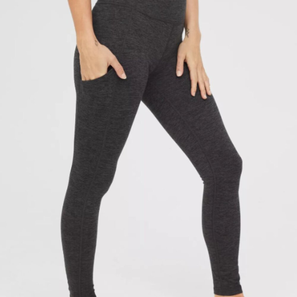 OFFLINE By Aerie The Hugger High Waisted Pocket Legging